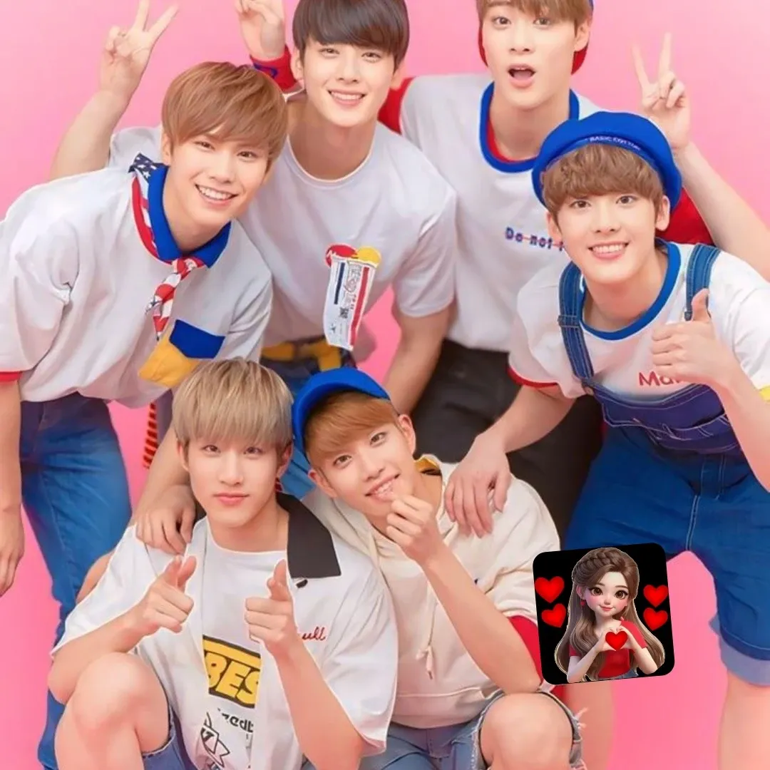 A moment captured by ASTRO's fan