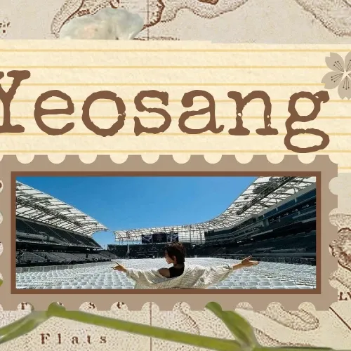 Recent activity shot of Yeosang (ATEEZ)