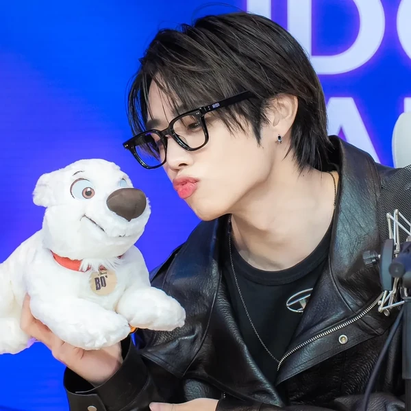 Shining profile picture of Sunwoo (THE BOYZ) on today's Choeaedol