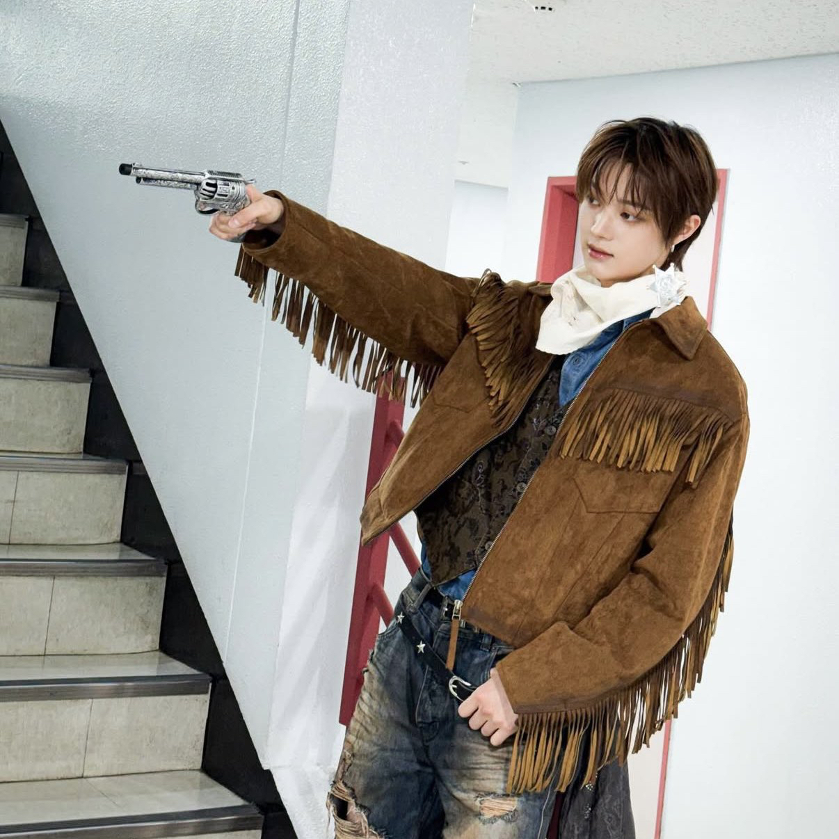 ウィジュ (&TEAM)の舞台裏ショット