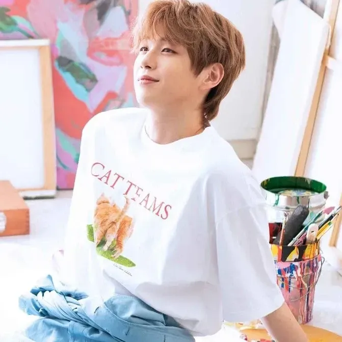 강다니엘의 비하인드 컷