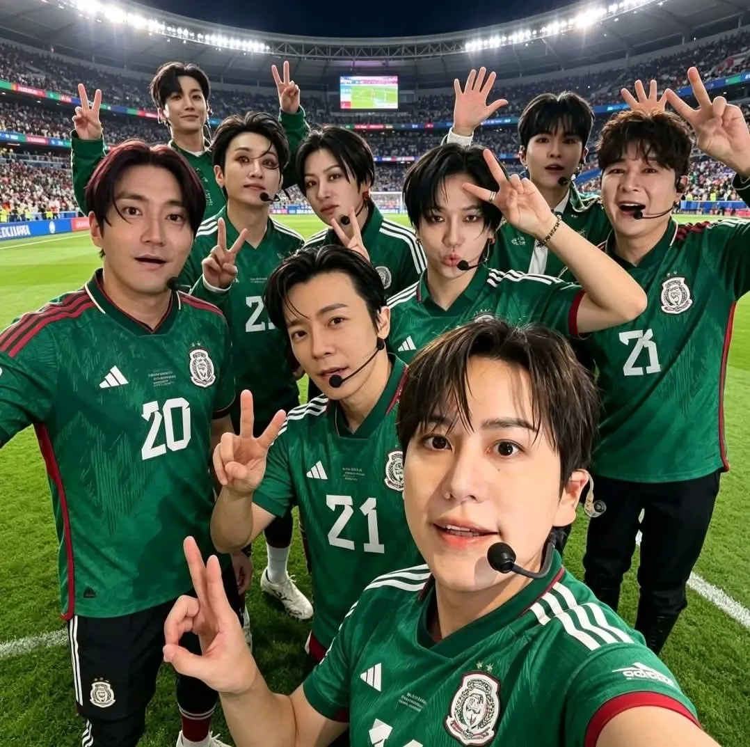 Latest photo of Super Junior
