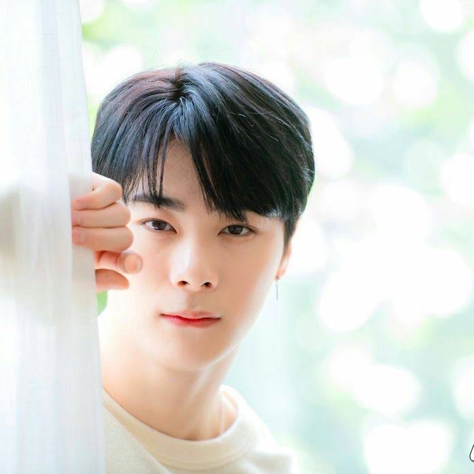 Recent activity shot of Moonbin (ASTRO)