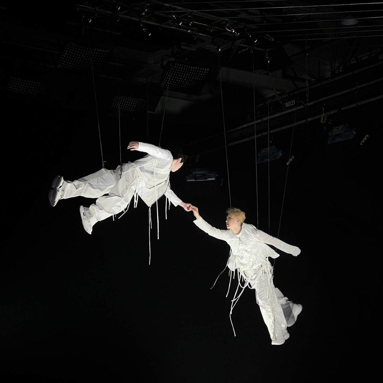 Recent activity shot of Woozi (SEVENTEEN)