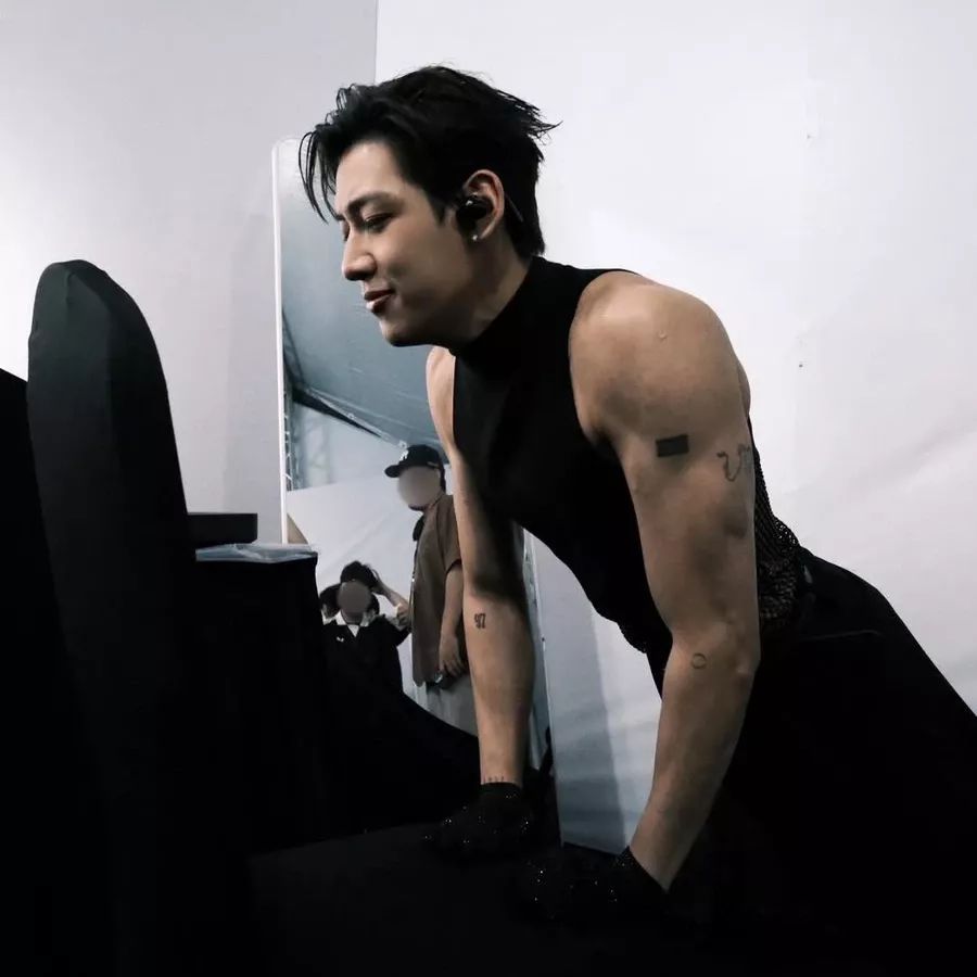 Recent activity shot of Bambam (GOT7)