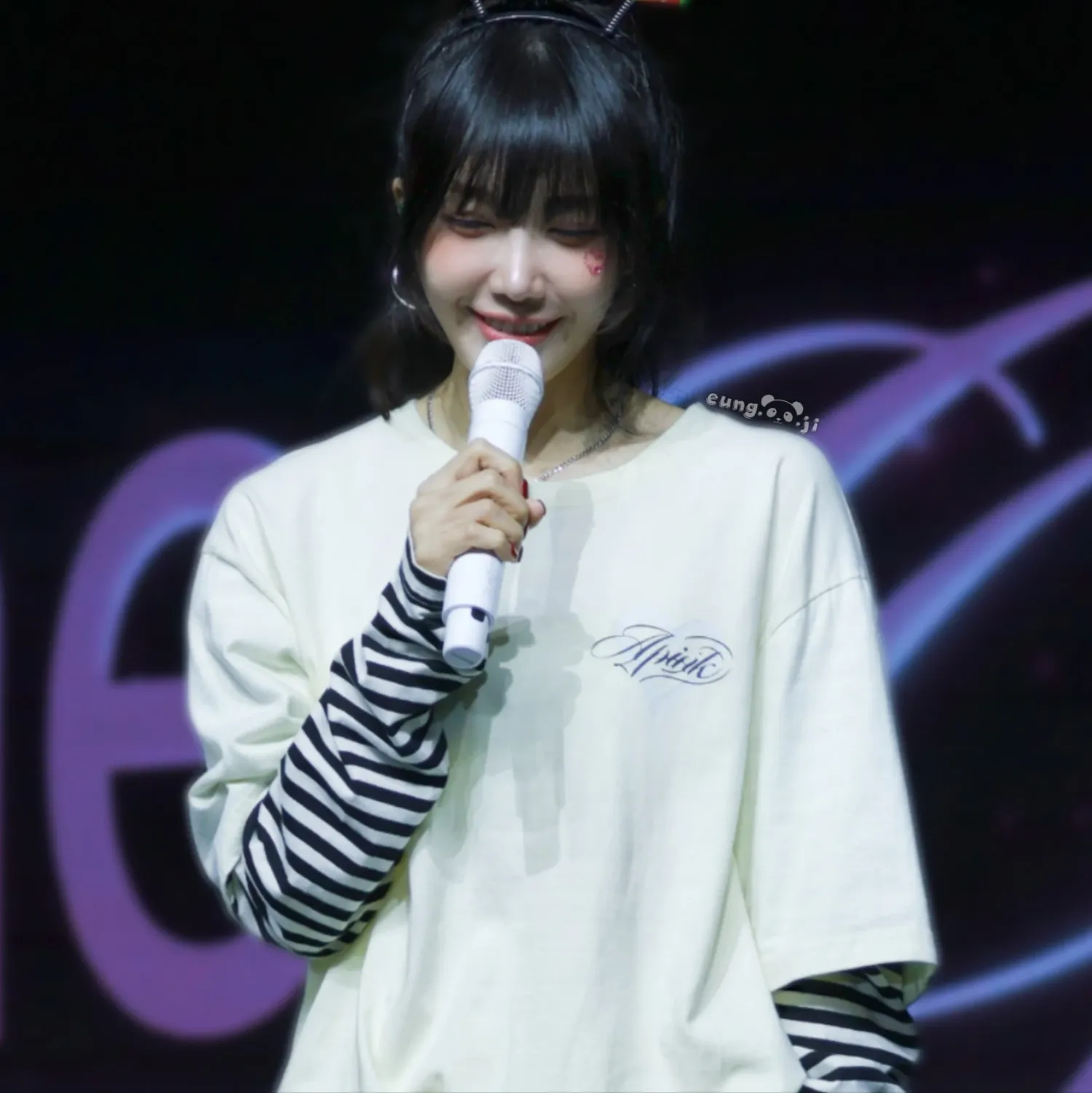 Behind-the-scenes cut of Jeong Eunji (Apink)