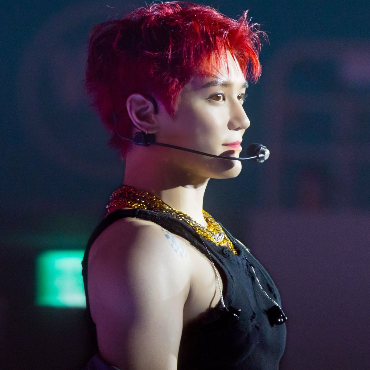 A moment captured by Taeyong (NCT 127)'s fan