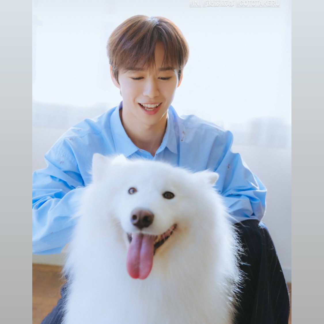 Behind-the-scenes cut of Goto Takeru (INI)