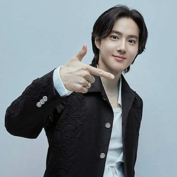 Behind-the-scenes cut of Suho (EXO)
