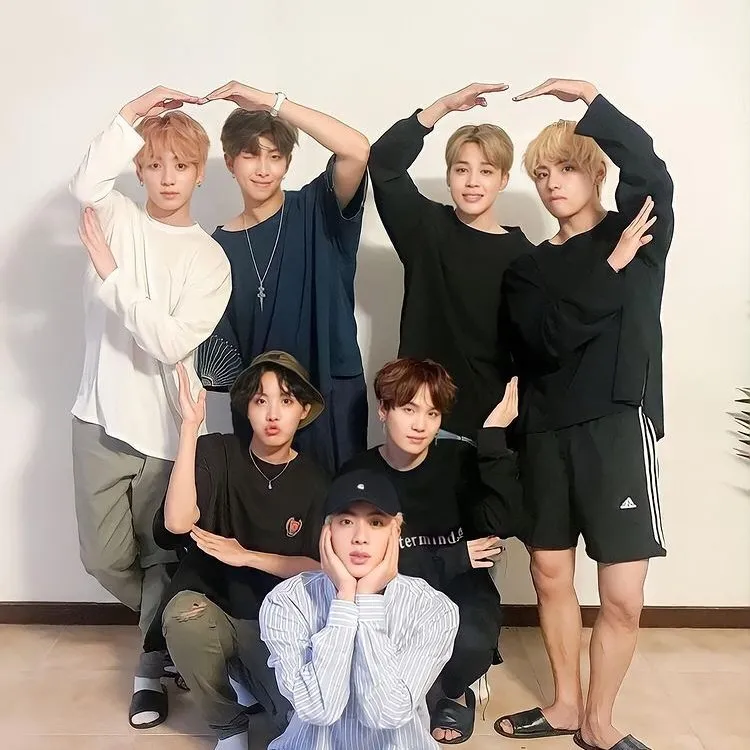 防彈少年團粉絲拍下的瞬間