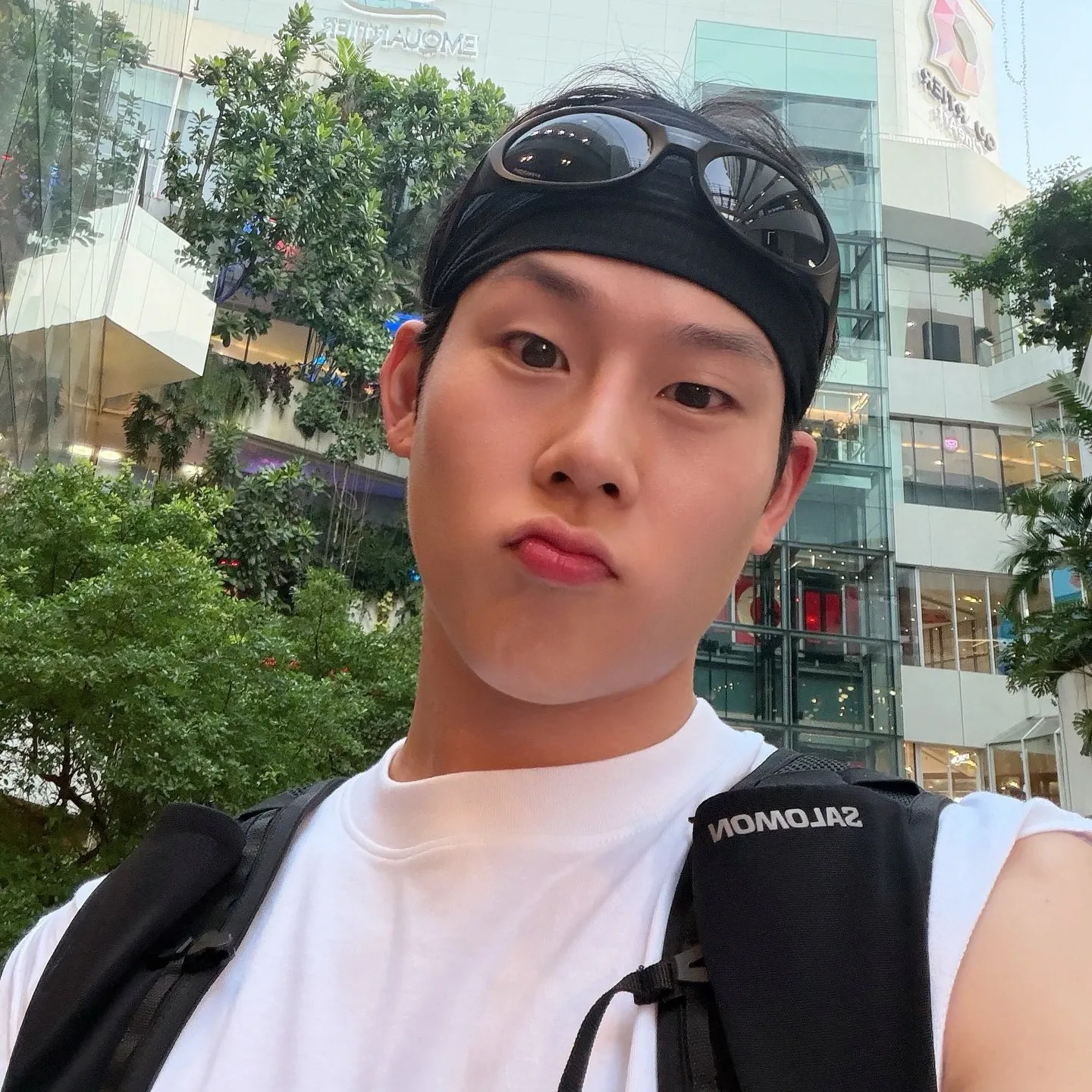 A moment captured by Joohoney (MONSTA X)'s fan