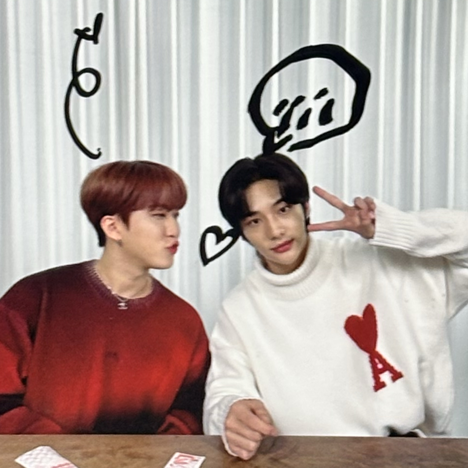 Behind-the-scenes cut of Hyunjin (Stray Kids)