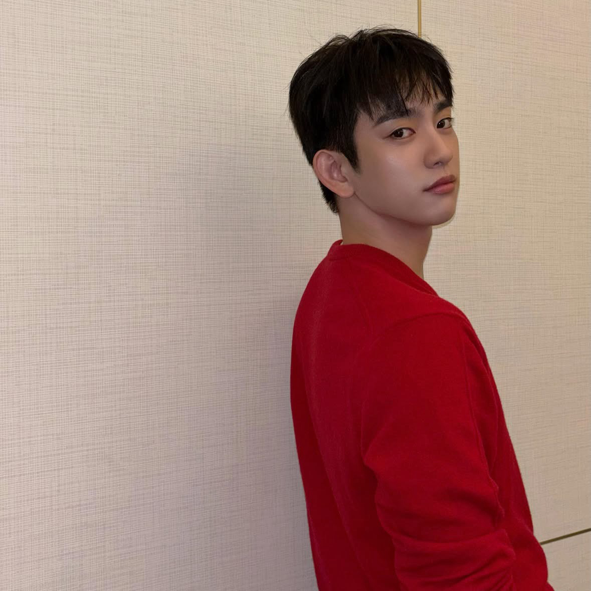 Recent activity shot of Jinyoung (GOT7)