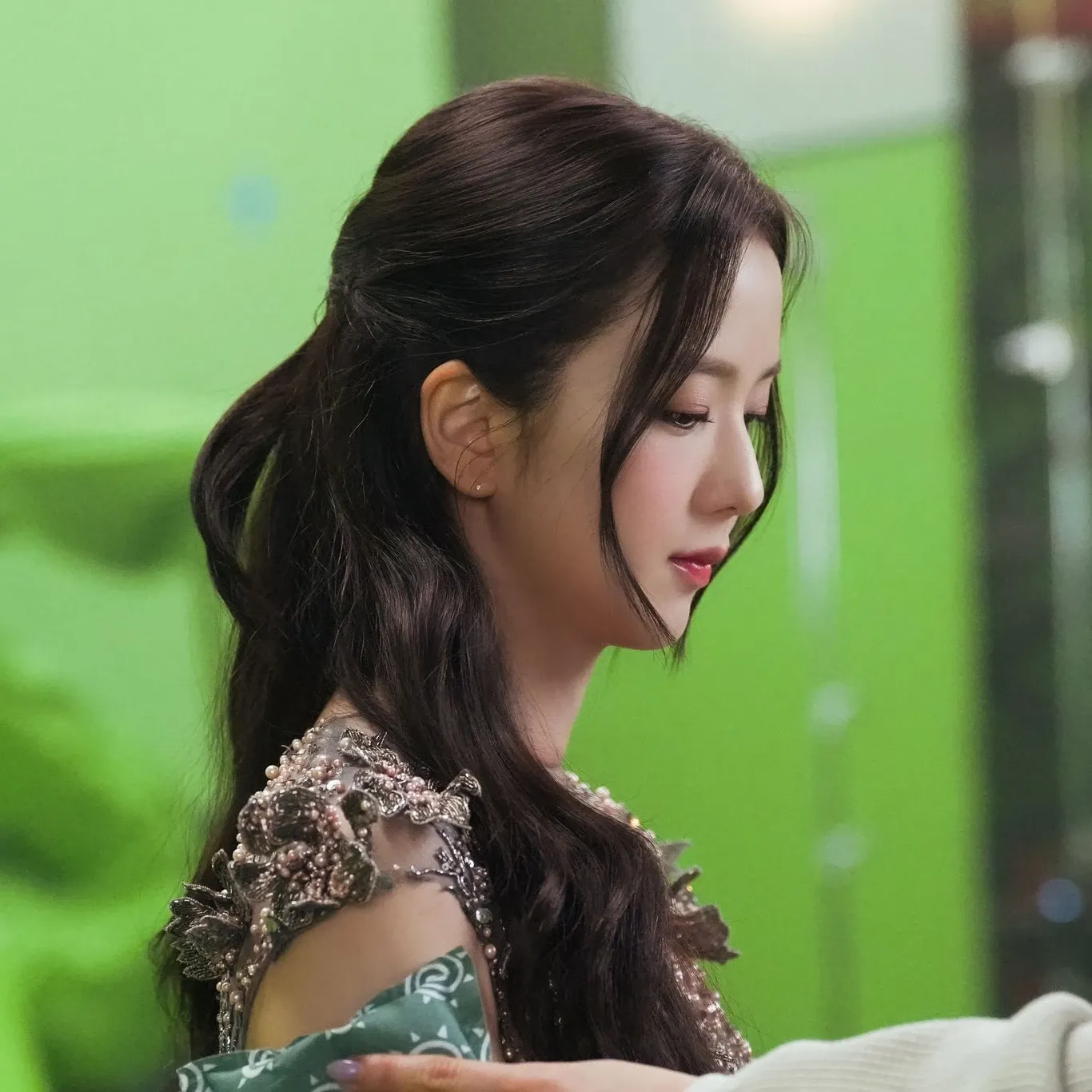 Momen yang diabadikan oleh penggemar Jisoo (BLACKPINK)