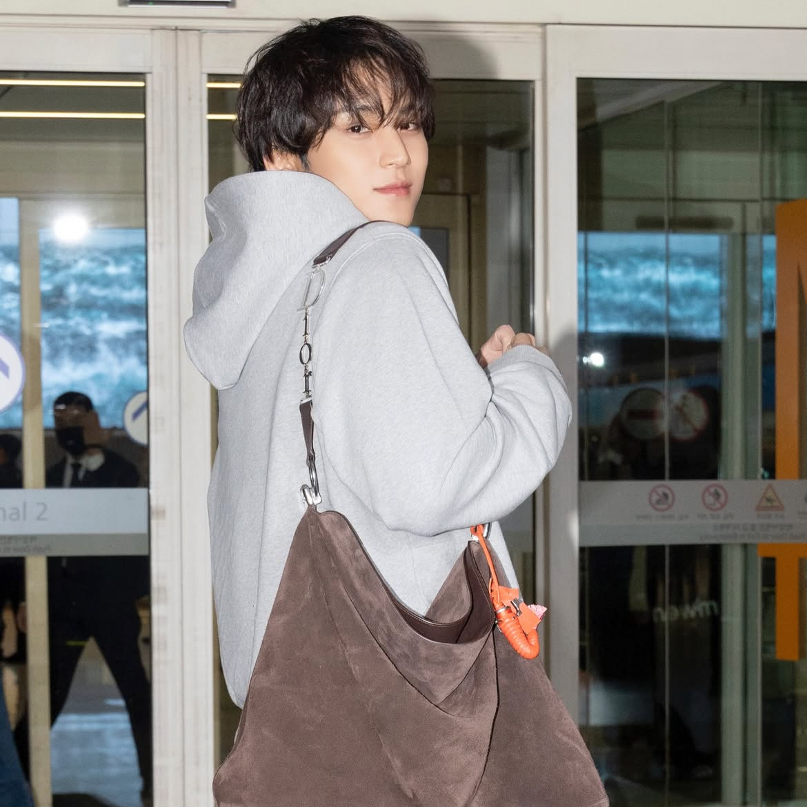 珉奎 (SEVENTEEN)粉絲拍下的瞬間