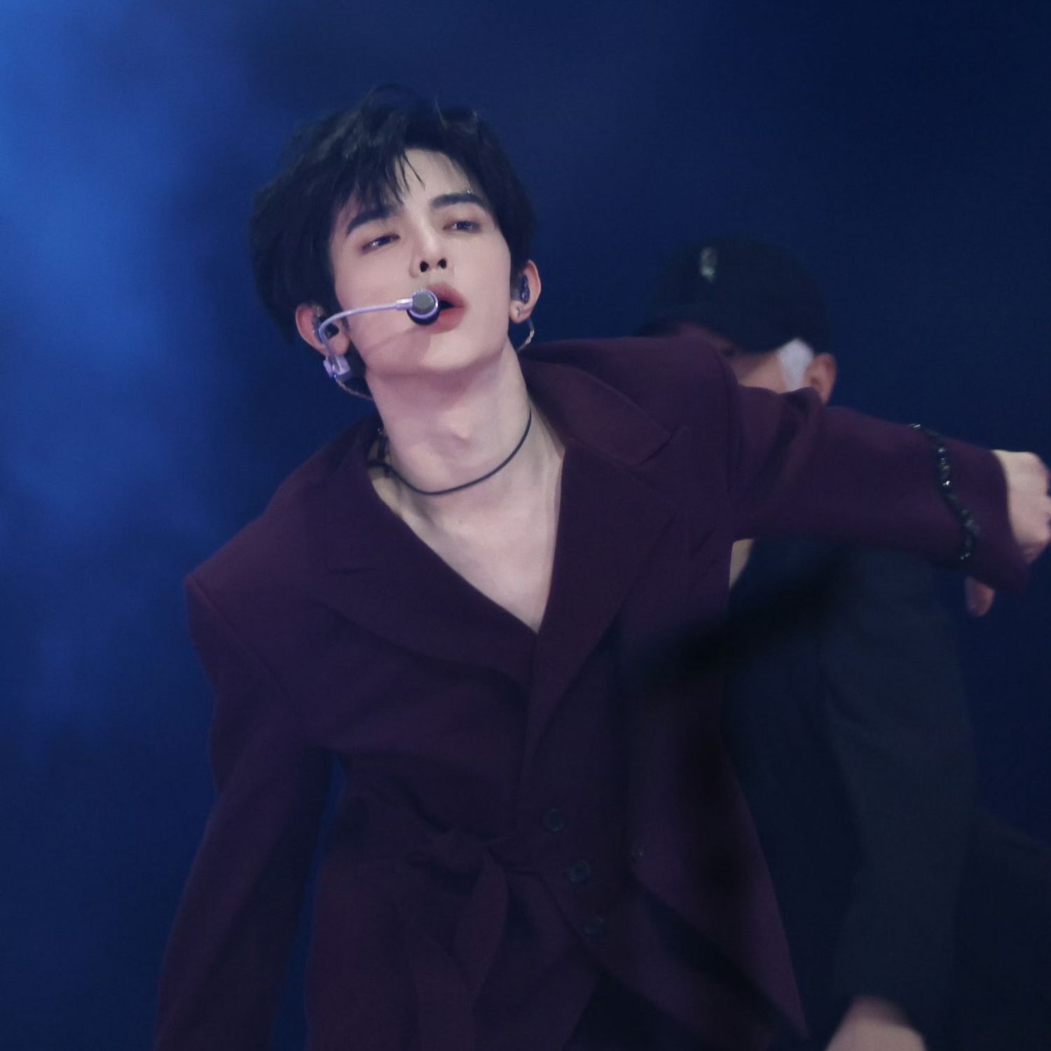 A moment captured by Zhang Hao (ZEROBASEONE)'s fan