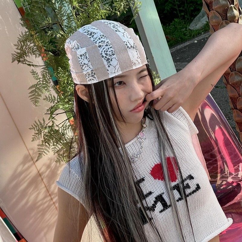 Recent activity shot of Soyeon (i-dle)