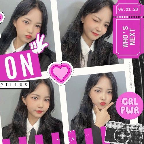 Behind-the-scenes cut of Seowon (Lapillus)