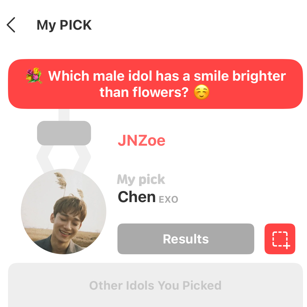 A moment captured by Chen (EXO)'s fan