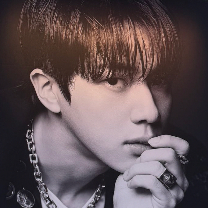 Recent activity shot of Jin (BTS)