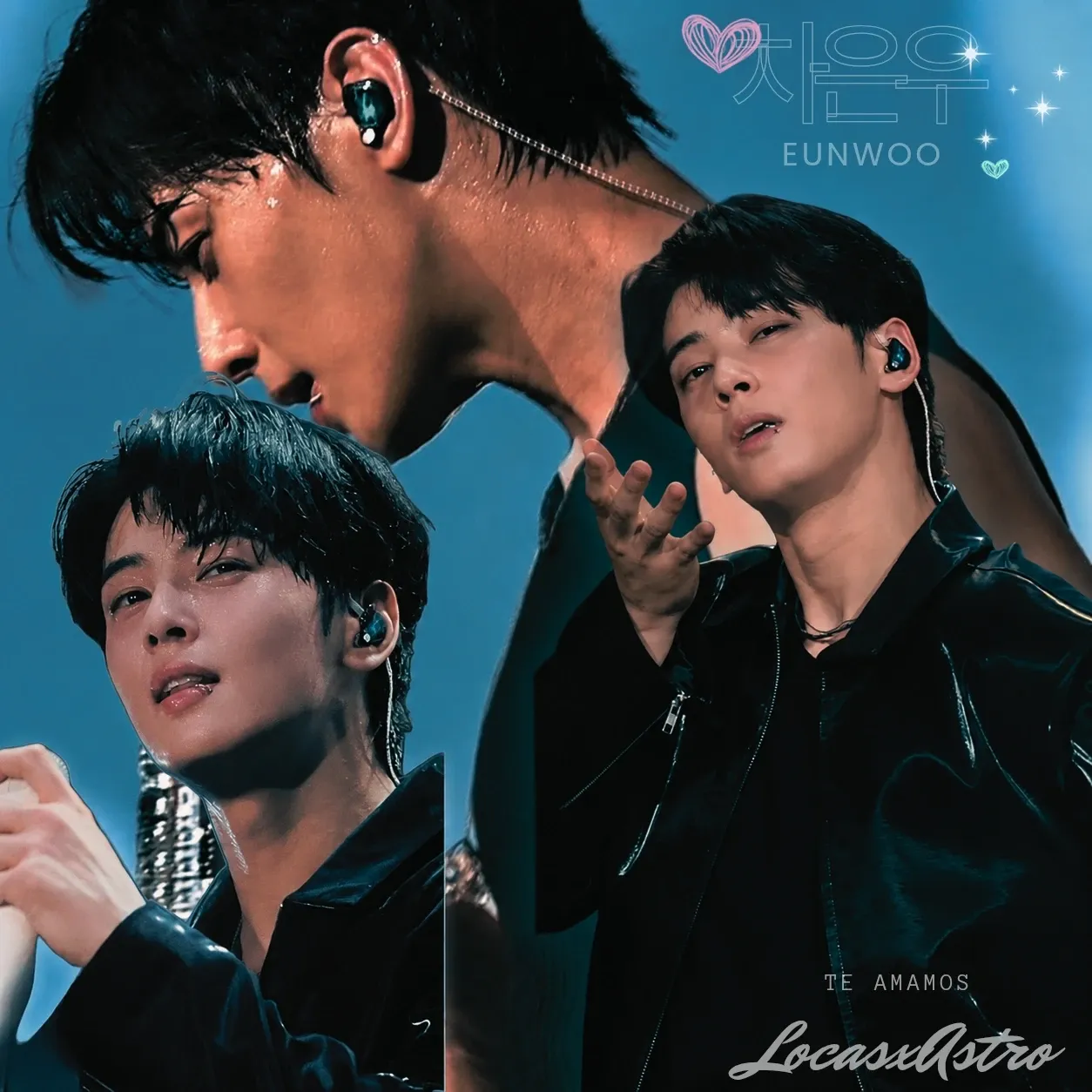 A moment captured by Eunwoo (ASTRO)'s fan