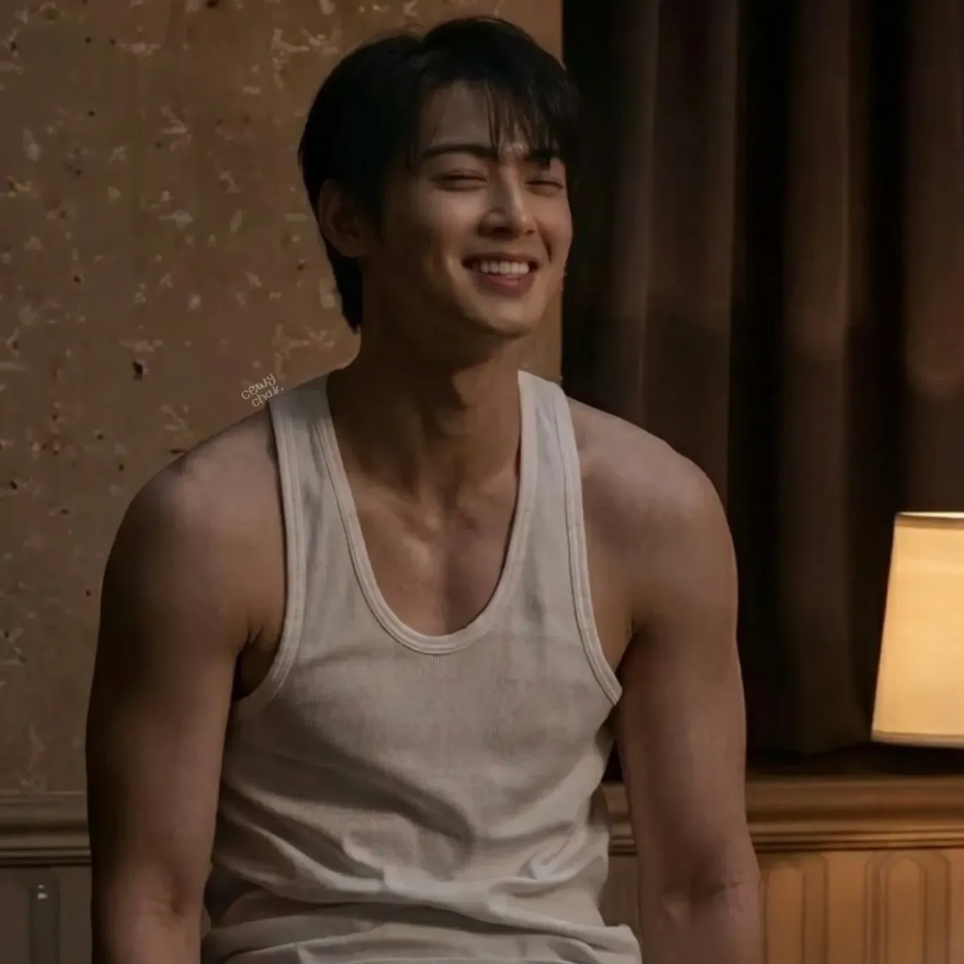 A moment captured by Eunwoo (ASTRO)'s fan
