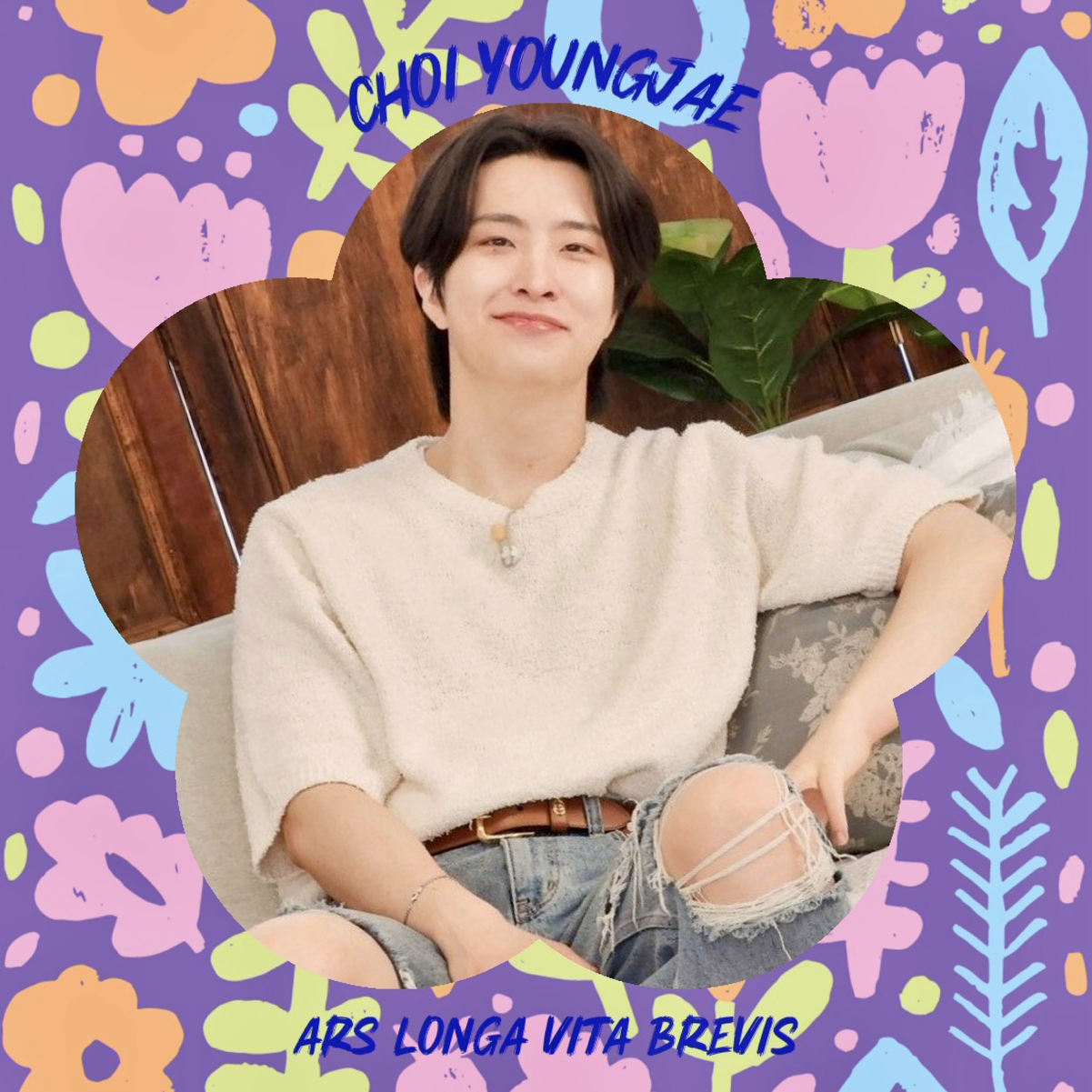 A moment captured by Youngjae (GOT7)'s fan