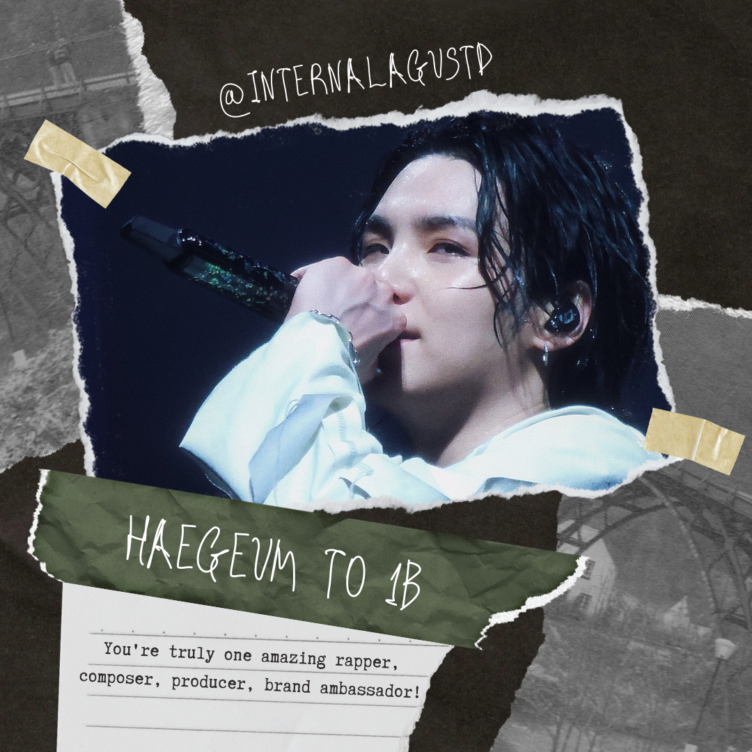 Momen yang diabadikan oleh penggemar SUGA (BTS)