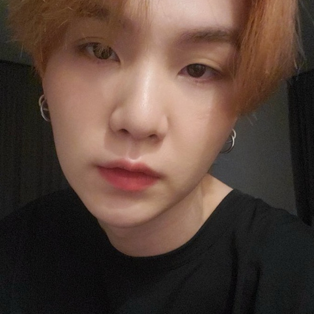 Recent activity shot of SUGA (BTS)
