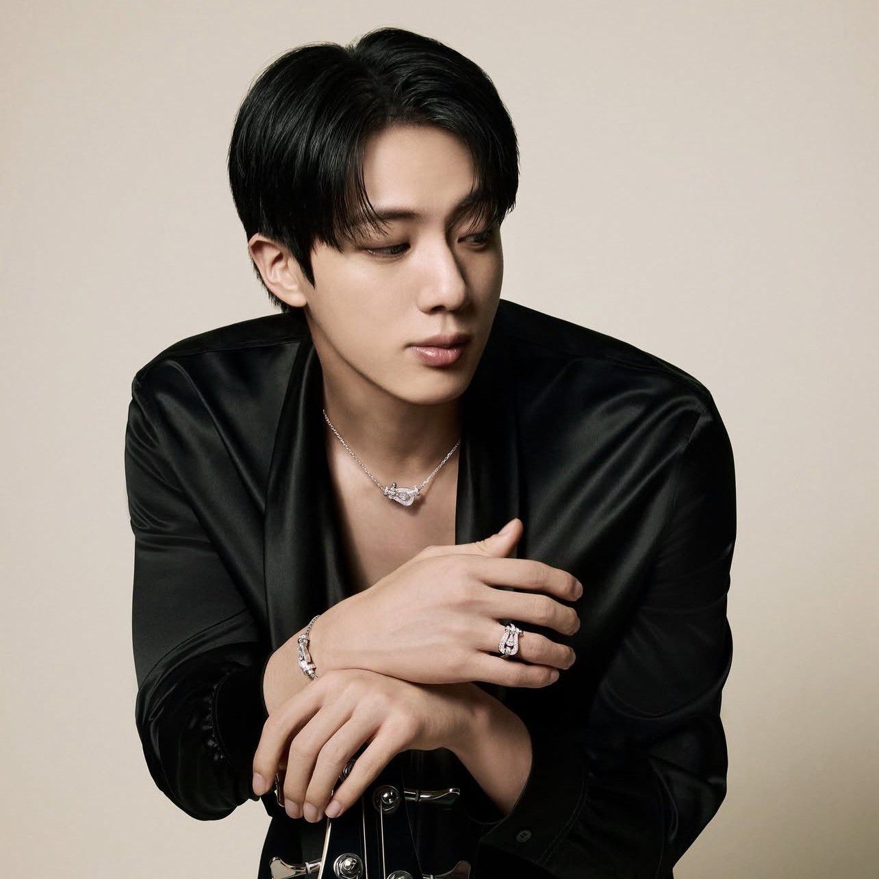 Momen yang diabadikan oleh penggemar Jin (BTS)