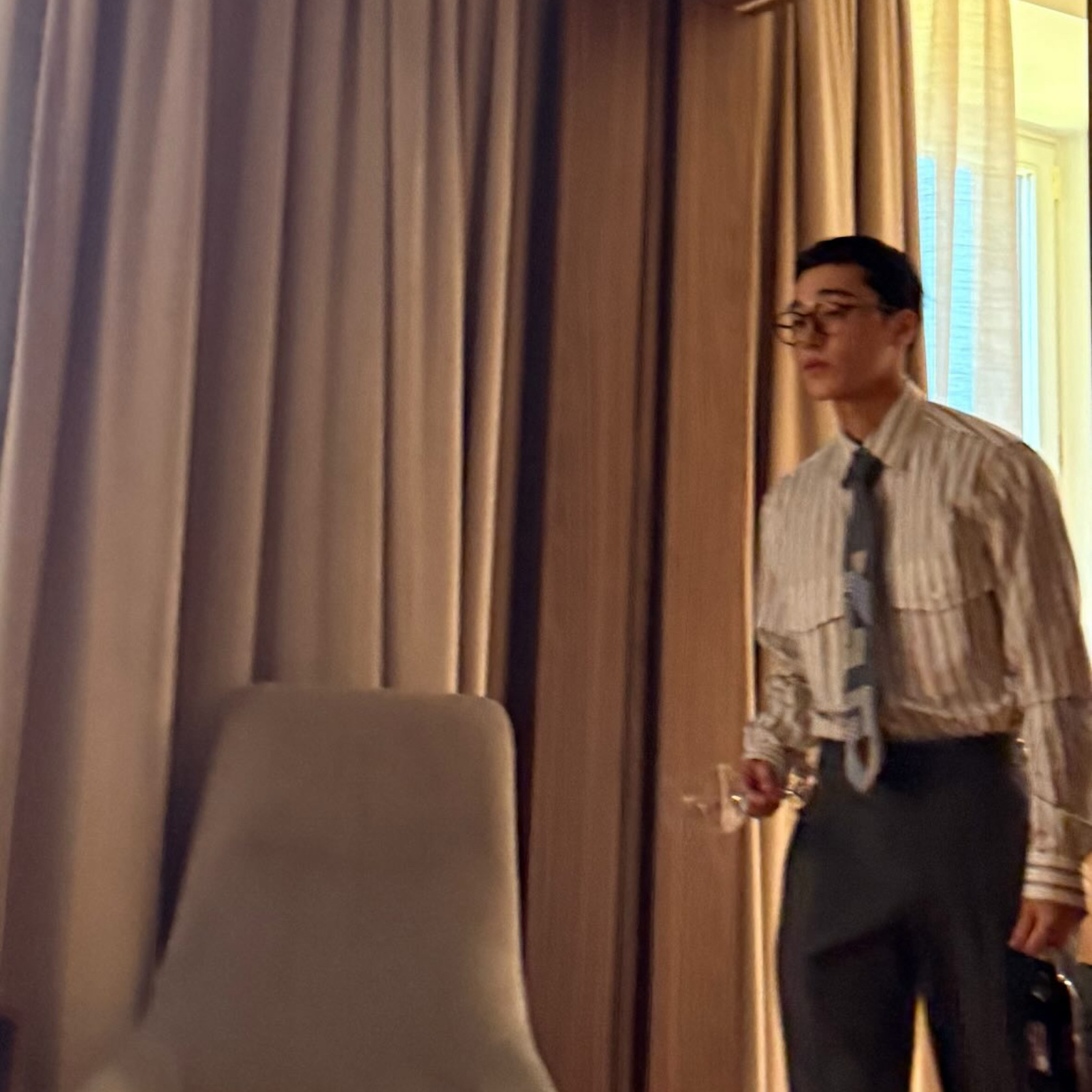 Behind-the-scenes cut of San (ATEEZ)