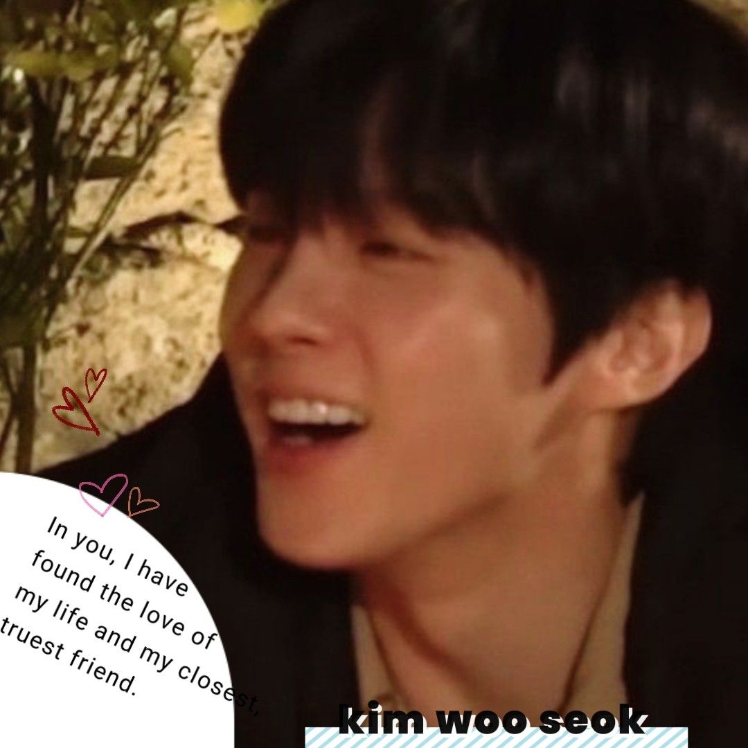 A moment captured by Kim Wooseok's fan