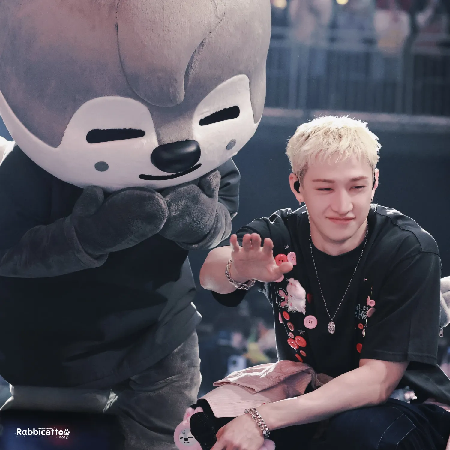 Recent activity shot of Bang Chan (Stray Kids)