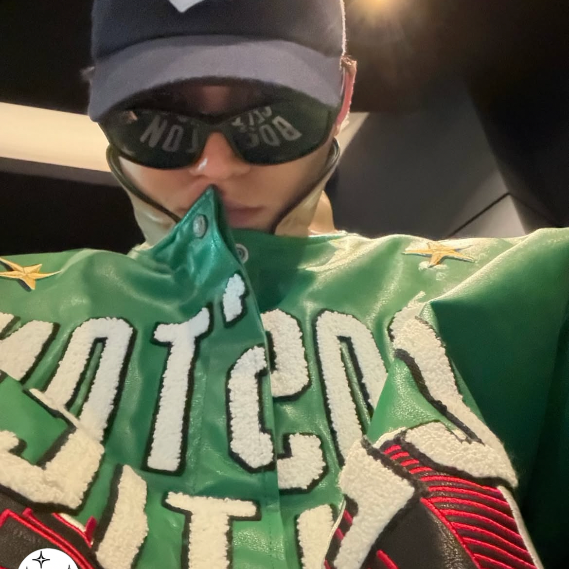 Recent activity shot of Mingyu (SEVENTEEN)