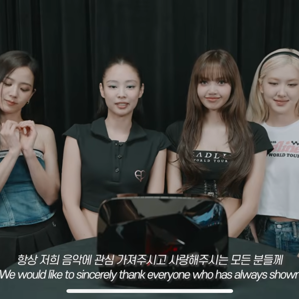 Momen yang diabadikan oleh penggemar BLACKPINK