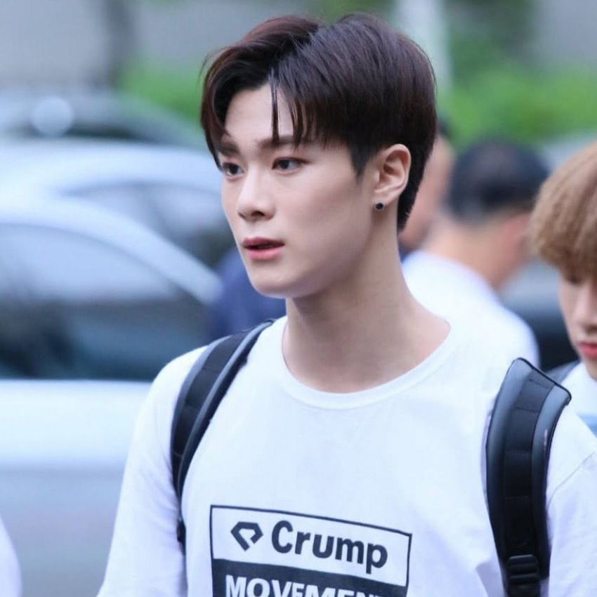 Recent activity shot of Moonbin (ASTRO)