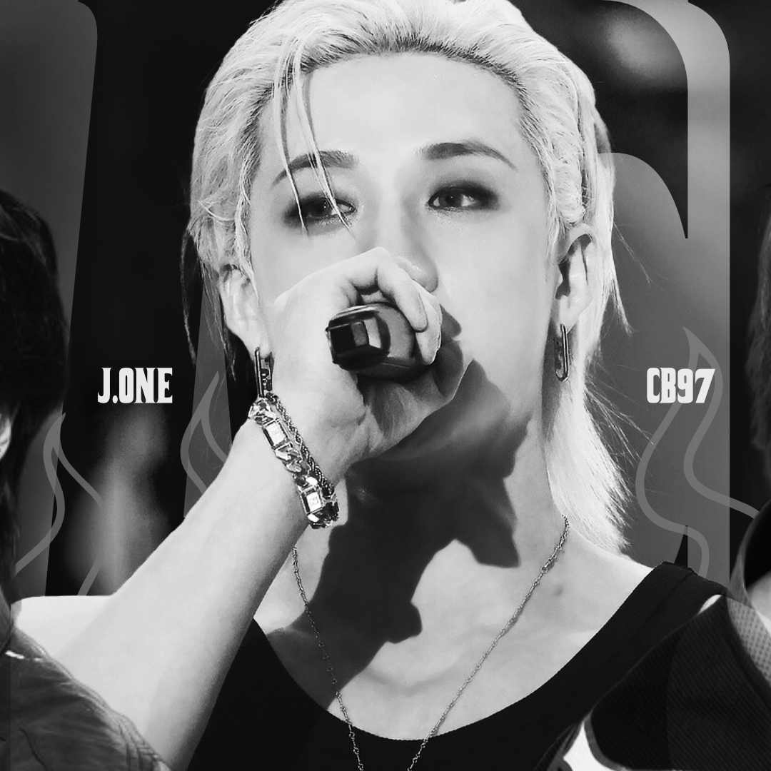 A moment captured by Stray Kids's fan