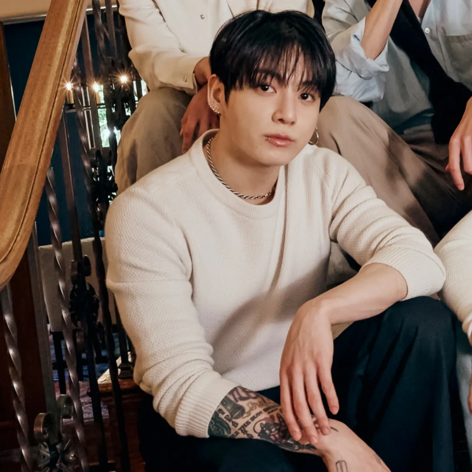 Recent activity shot of Jungkook (BTS)