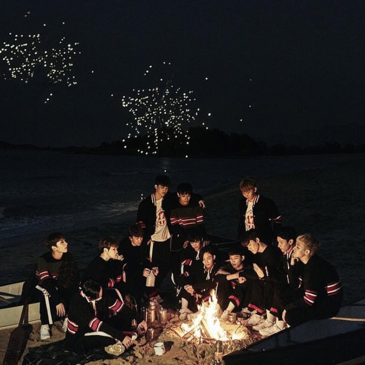 세븐틴의 비하인드 컷