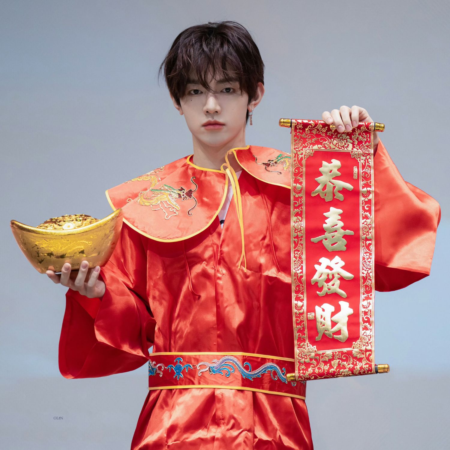 A moment captured by Zhang Hao (ZEROBASEONE)'s fan