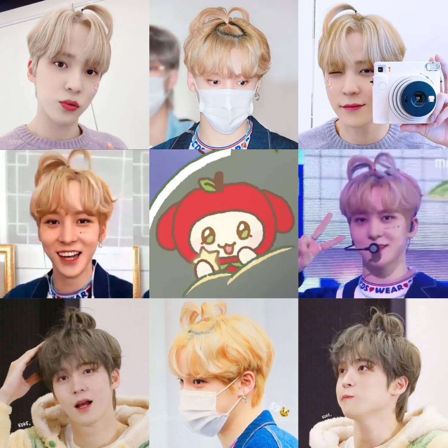 Recent activity shot of Yunho (ATEEZ)