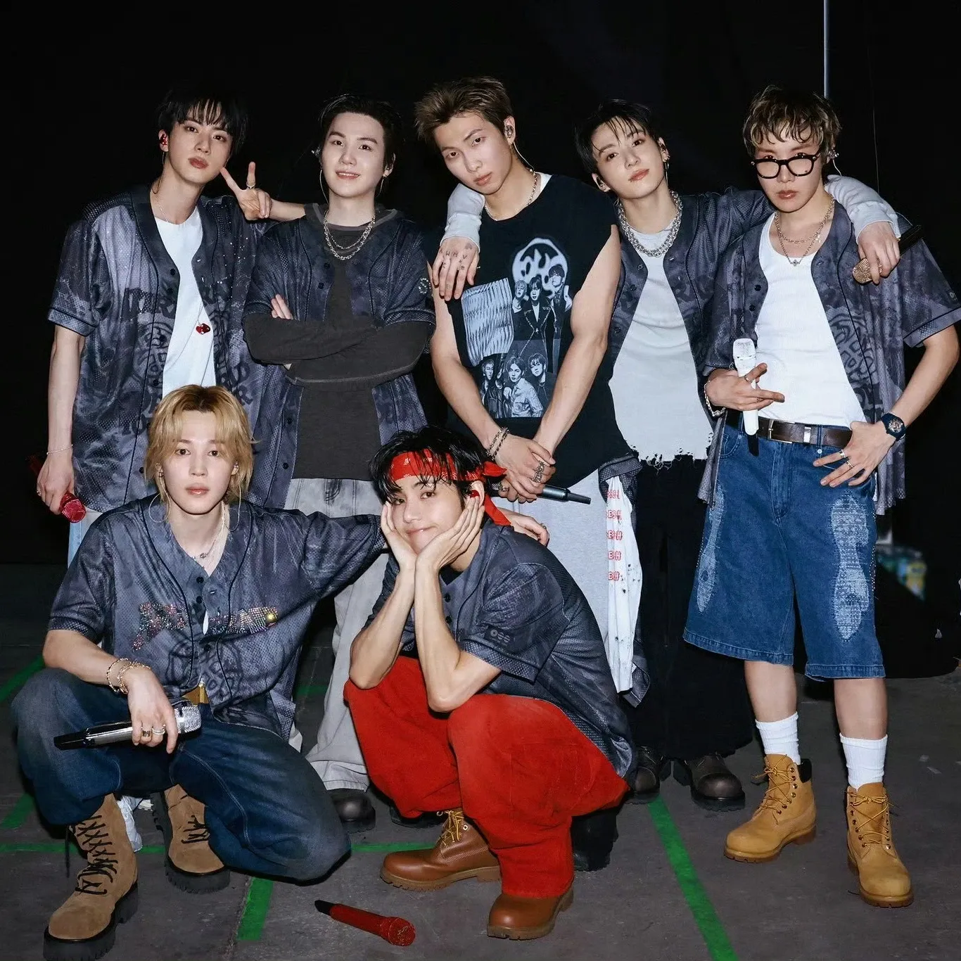 A moment captured by BTS's fan