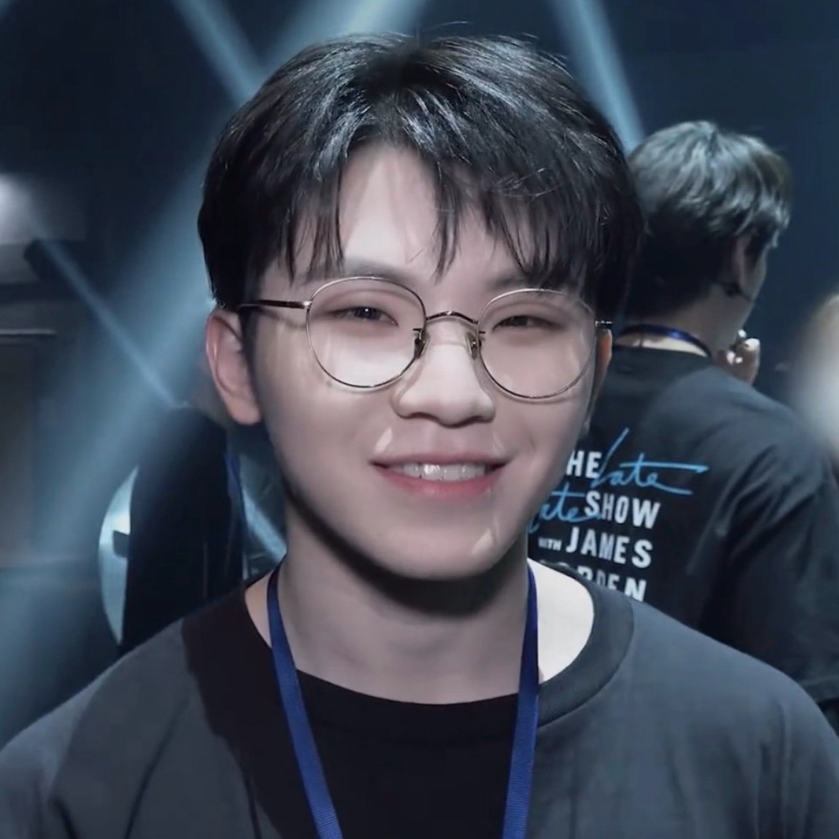 Recent activity shot of Woozi (SEVENTEEN)