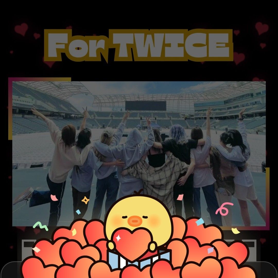 Potret di balik layar TWICE