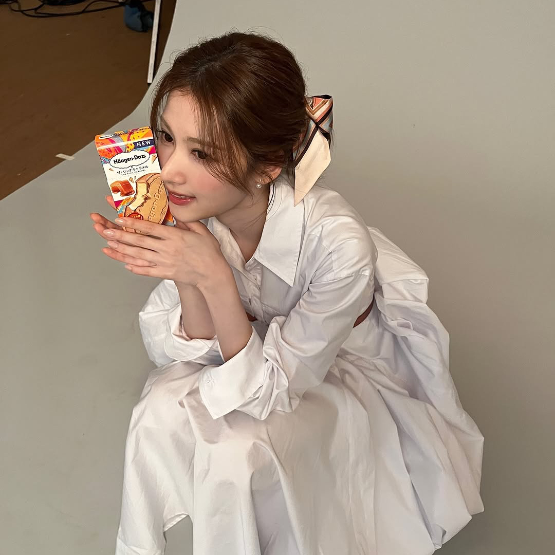 TWICE의 비하인드 컷