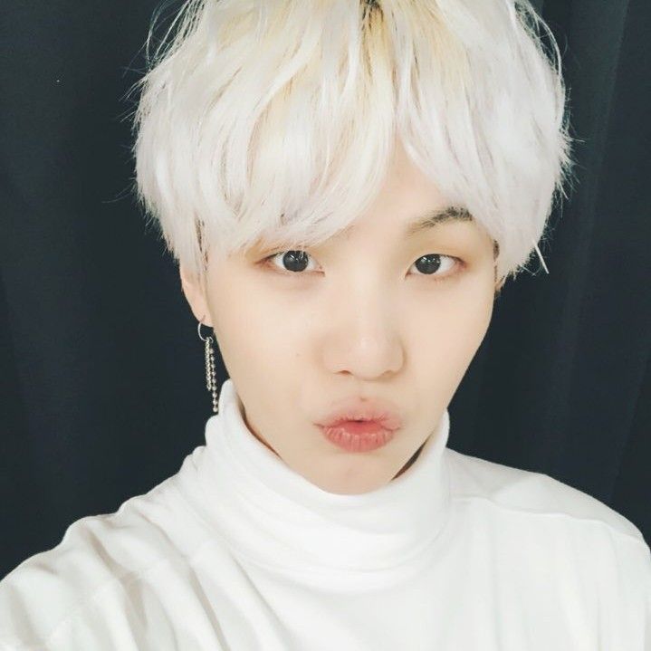 Recent activity shot of SUGA (BTS)