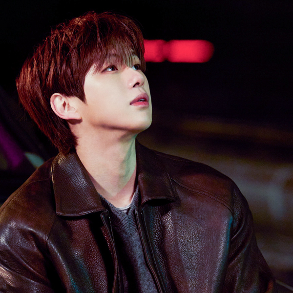 A moment captured by Kang Daniel's fan