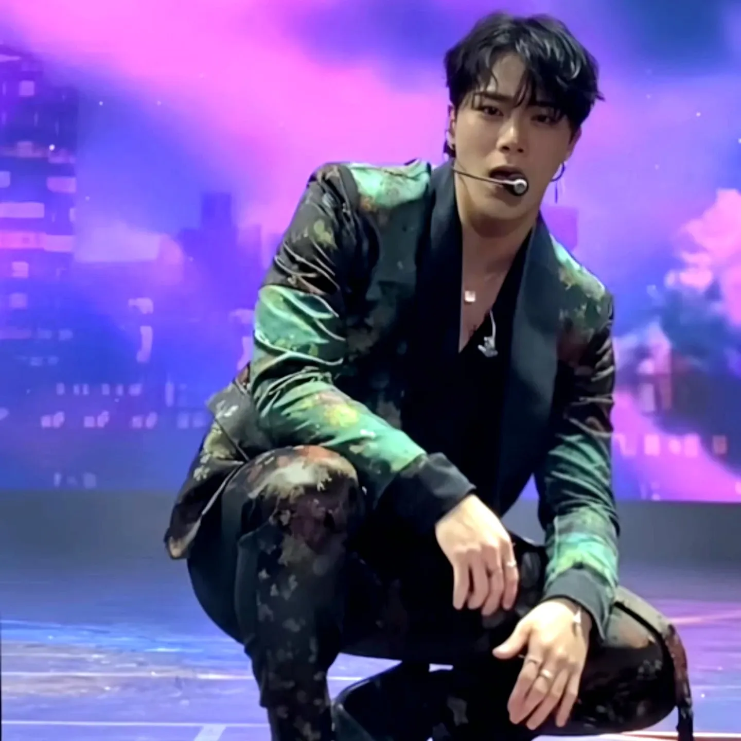 Recent activity shot of Moonbin (ASTRO)