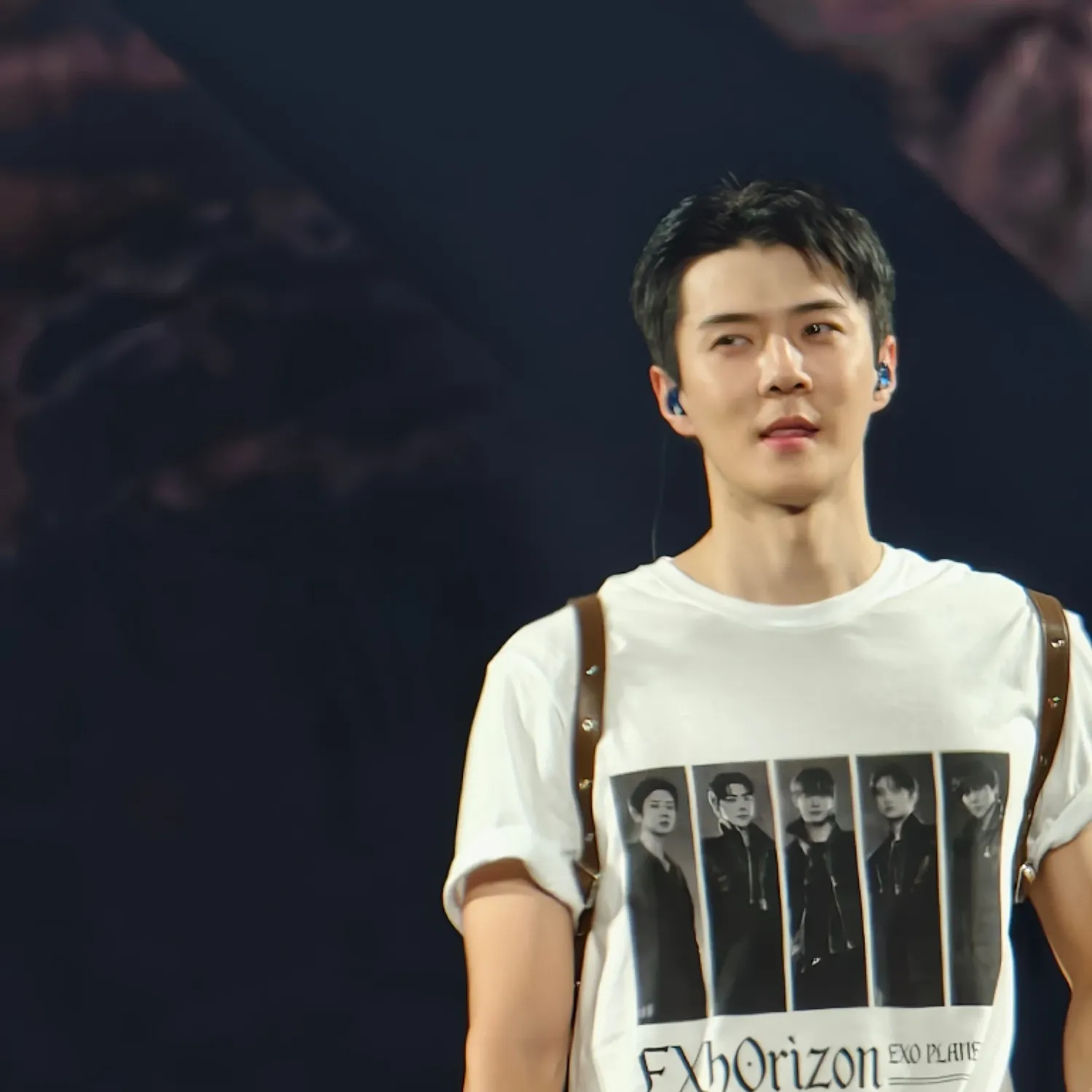 Behind-the-scenes cut of Sehun (EXO)