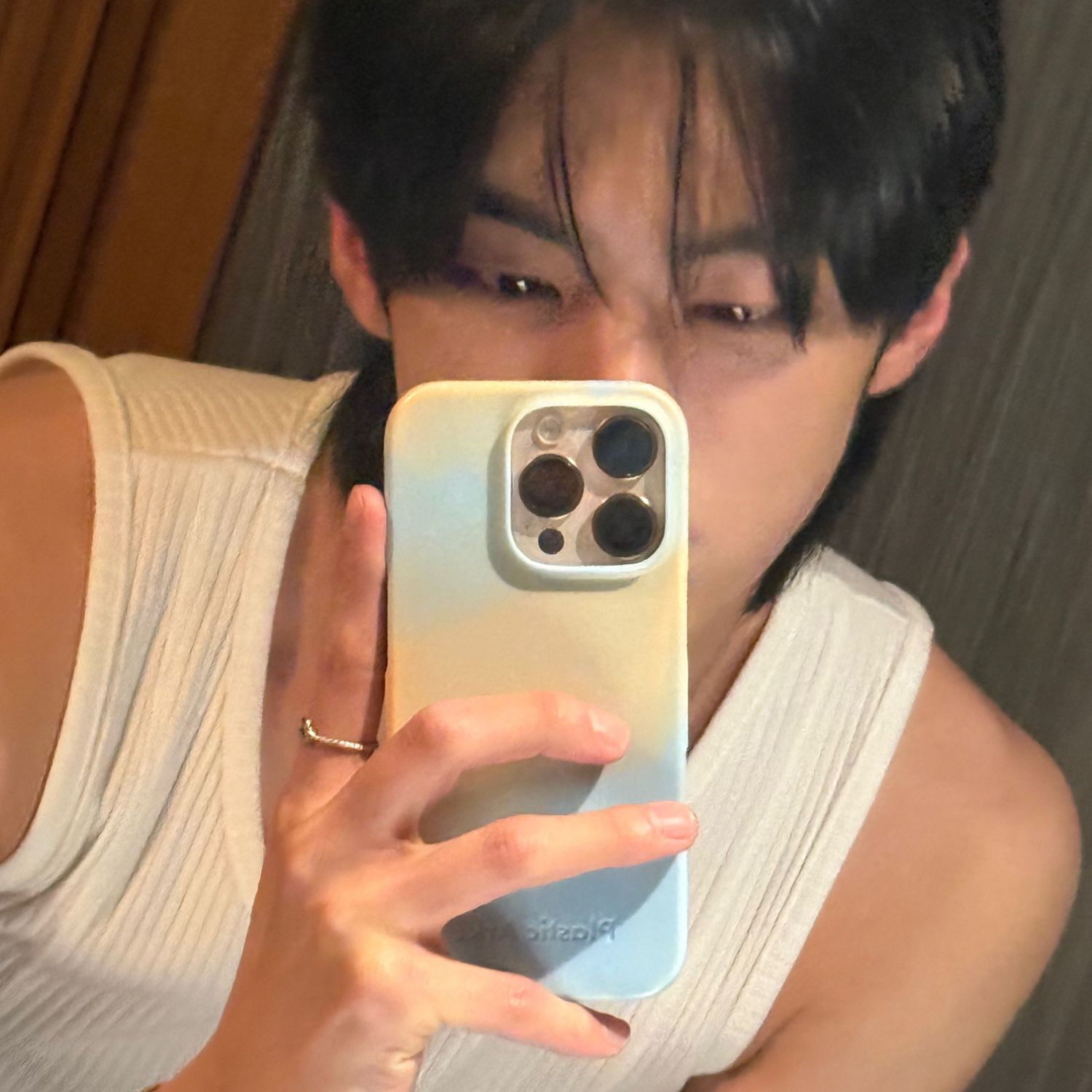 A moment captured by TWS's fan